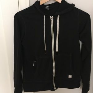 X small Women’s Vuori Black Zip Up Hoodie